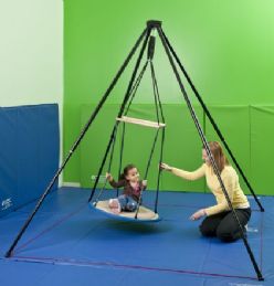 Itinerant Indoor Therapy Swing and Frame